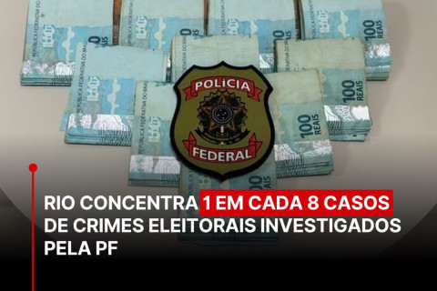 CRIMES ELEITORAIS | A dois dias do primeiro turno das eleições, o Rio de Janeiro
